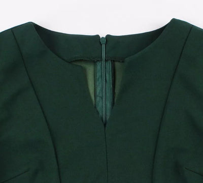 Vintage Zelené Šaty Na Recepci