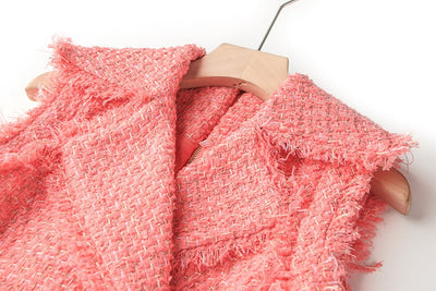 Vintage Pudrově Růžové Šaty