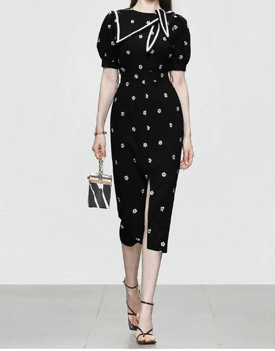 Velmi Elegantní Vintage Šaty