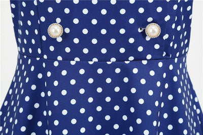 Okouzlující Modré Šaty 50. Let