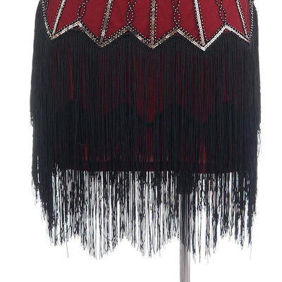 Vintage Červené Šaty Větší Velikosti 20. Let