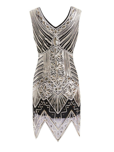 Vintage Šaty Střední Délky Z 20. Let