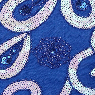 Modré Šaty Ve Stylu 20. Let