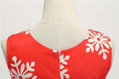 Vintage Šaty Se Sněhovou Vločkou