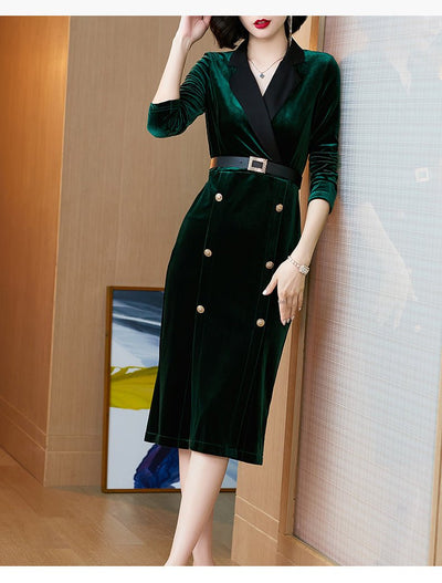 Zelený Outfit 40. Let