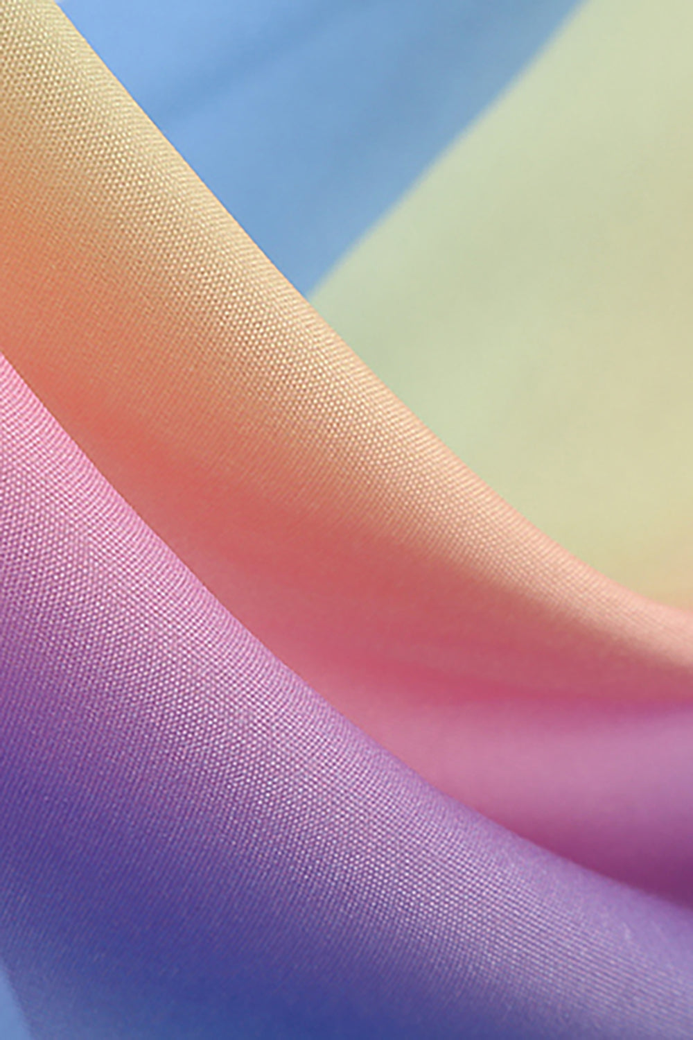 Duhové Šaty Ve Stylu Vintage 50. Let