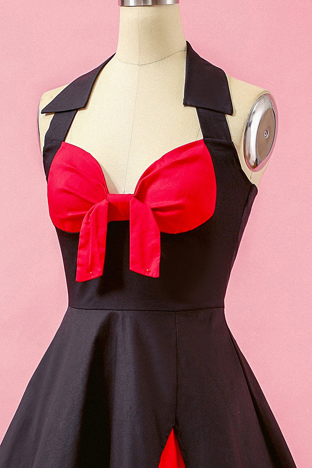 Vintage Patchworkové Večerní Šaty Se Srdíčkovým Krkem