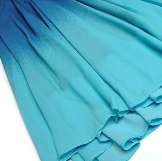 Vintage Modré Šaty 40. Let