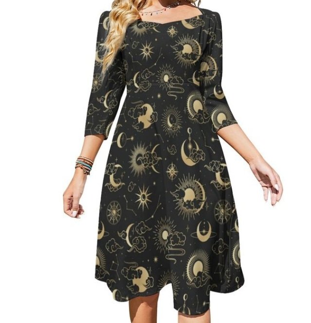 Dámské Vintage Šaty Bez Zad Ze 70. Let