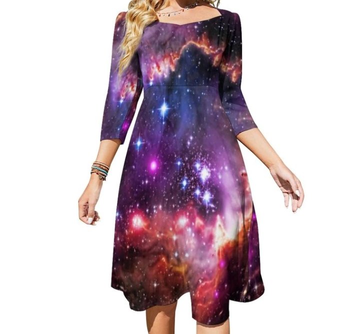 Dámské Šaty 70. Let Vintage Sedmdesátá Léta