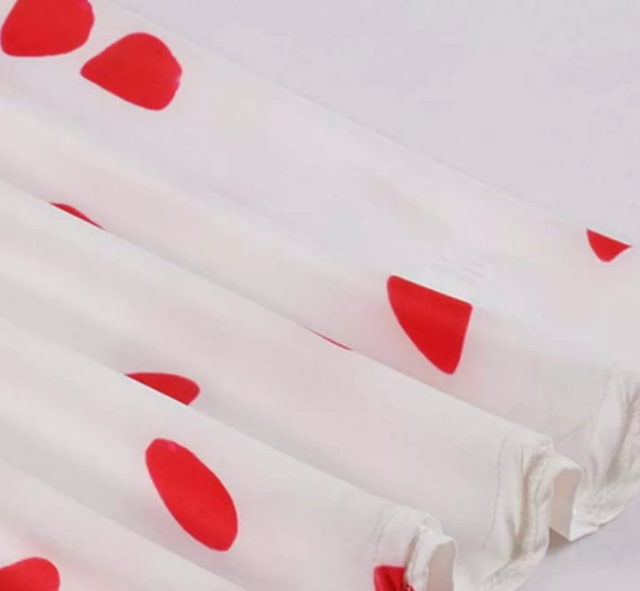 50. Léta Šaty S Okvětními Lístky