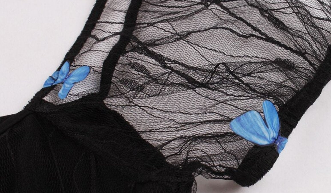 Šaty Pin Up Butterflies 50. Let