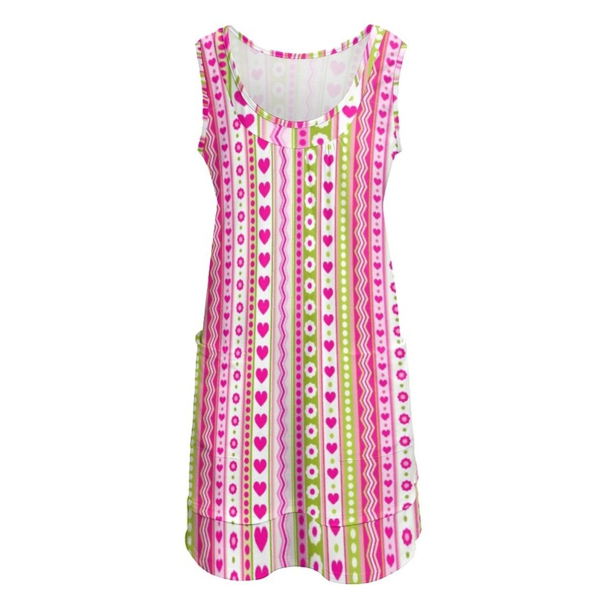 Šaty 60. Let 70 Hearts