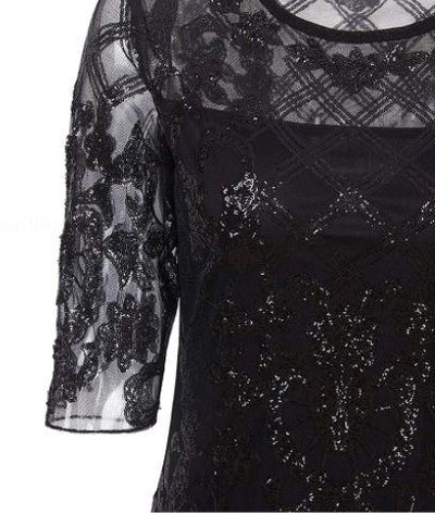 Vintage Černé Šaty 20. Let