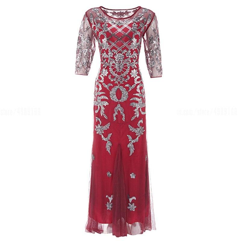 Vintage Červené Šaty 20. Let