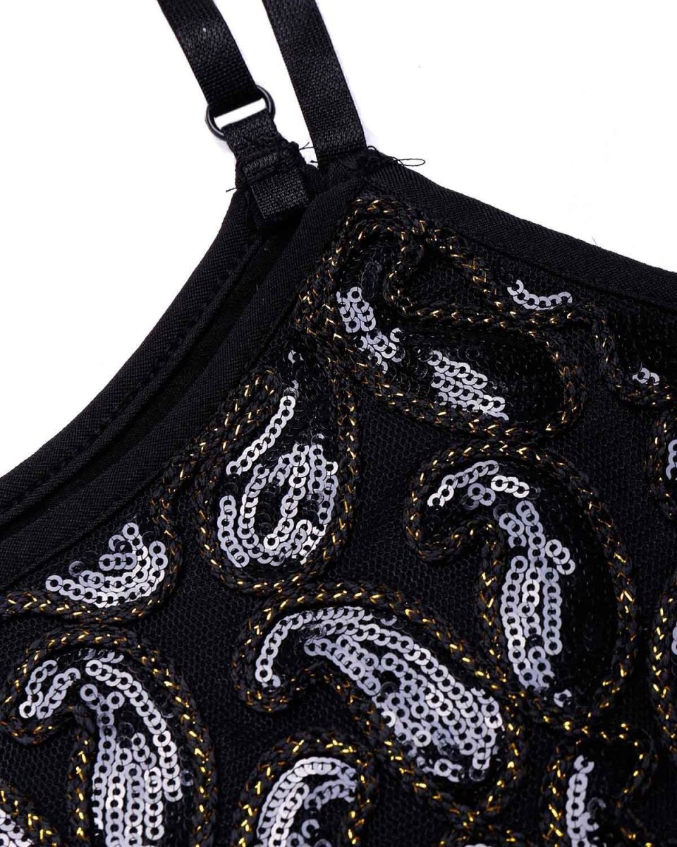 Sexy Černé Šaty 20. Let