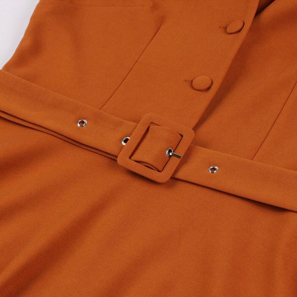 Oranžové Šaty Z 50. Let