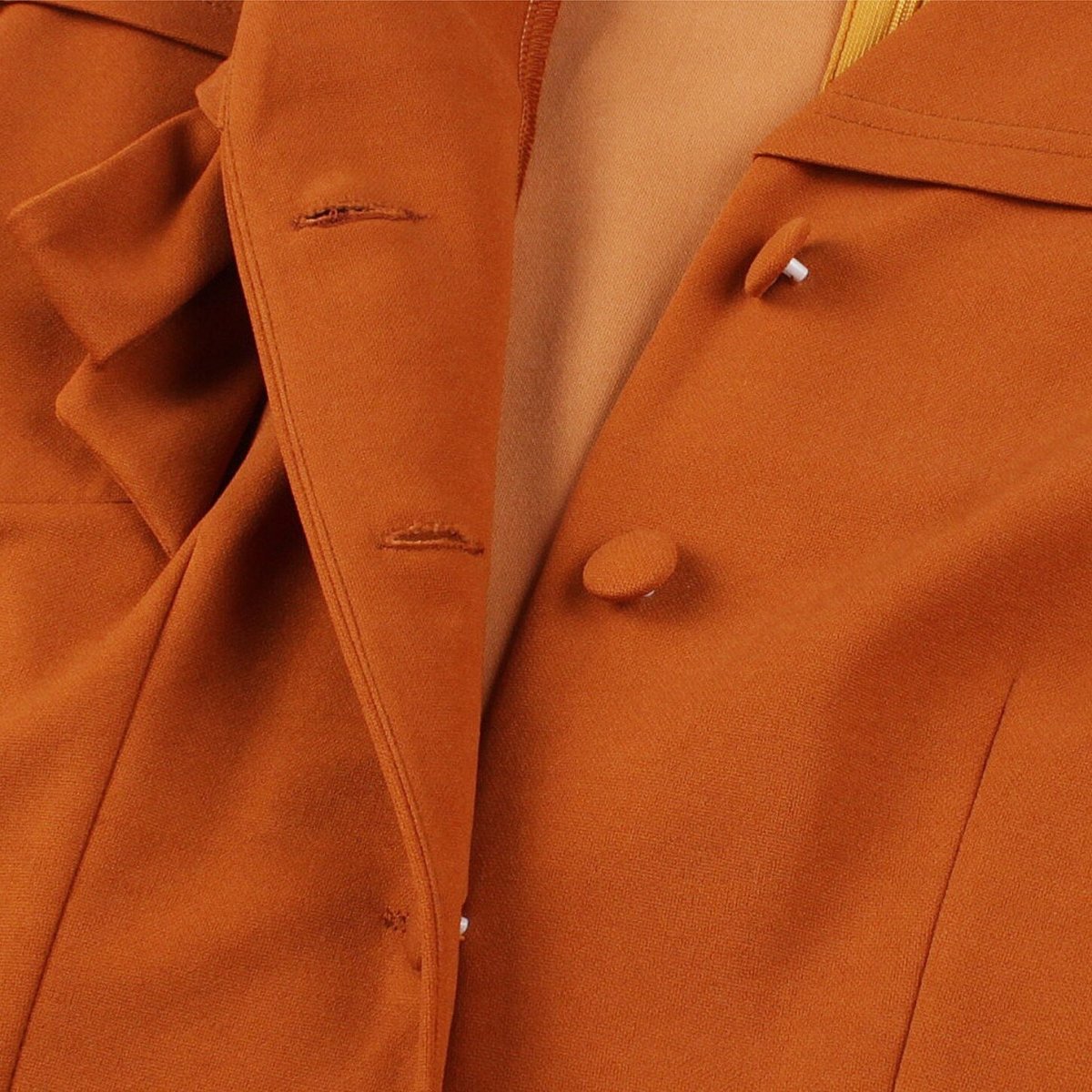 Oranžové Šaty Z 50. Let