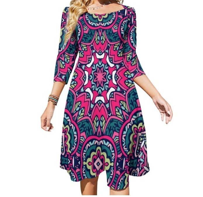 Hippie Šaty Bez Zad Ze 70. Let