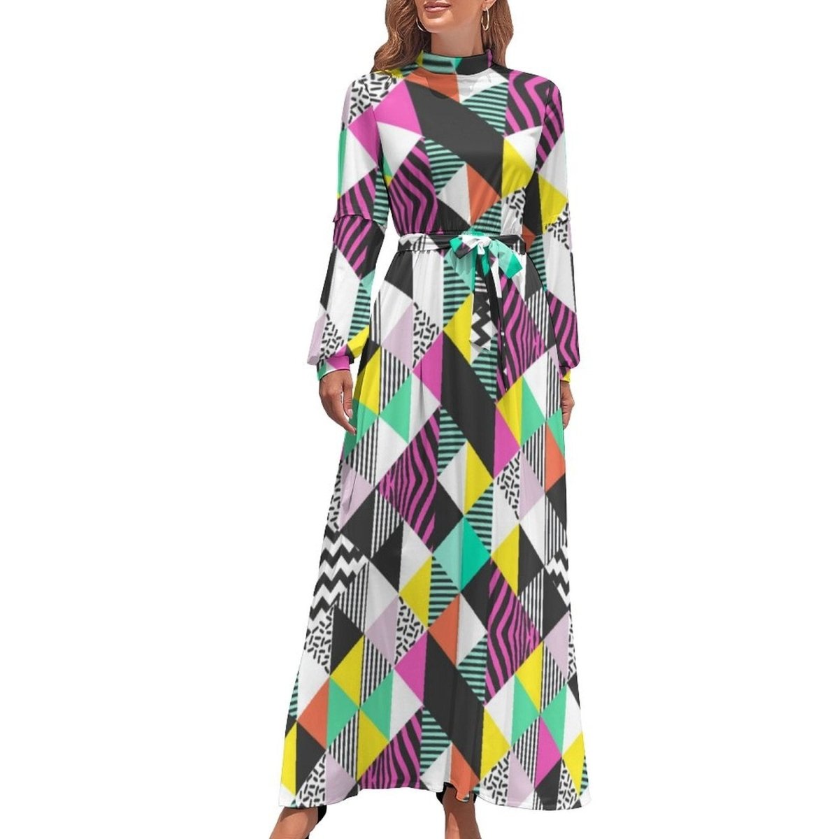 Šaty S Páskem Ze 70. Let