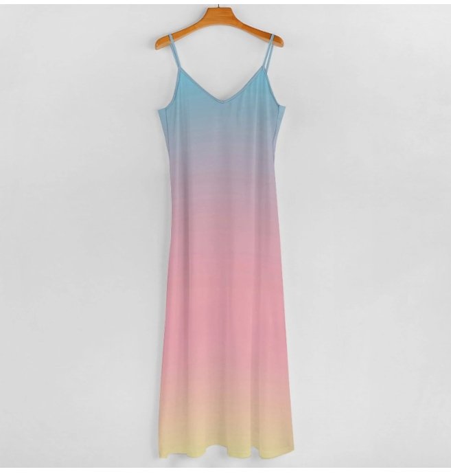 Růžové Ornátové Šaty Ze 70. Let