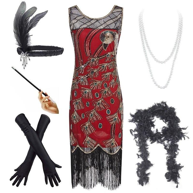 Červené Koktejlové Šaty Z 20. Let