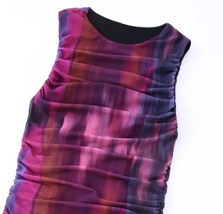 Barevné Večerní Šaty Ze 70. Let