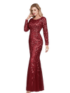 Elegantní Večerní Šaty - Gatsby Burgundy