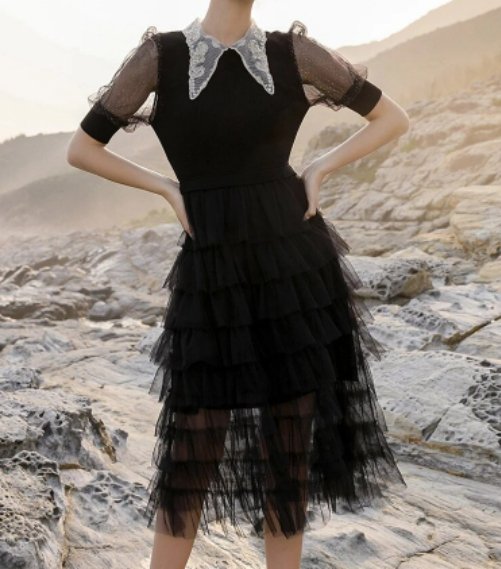 Vintage Koktejlové Šaty