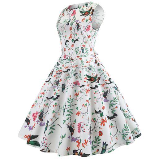 Elegantní Ženské Šaty 50. Let