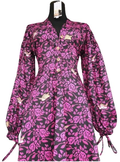 Květinové Šaty 40. Let