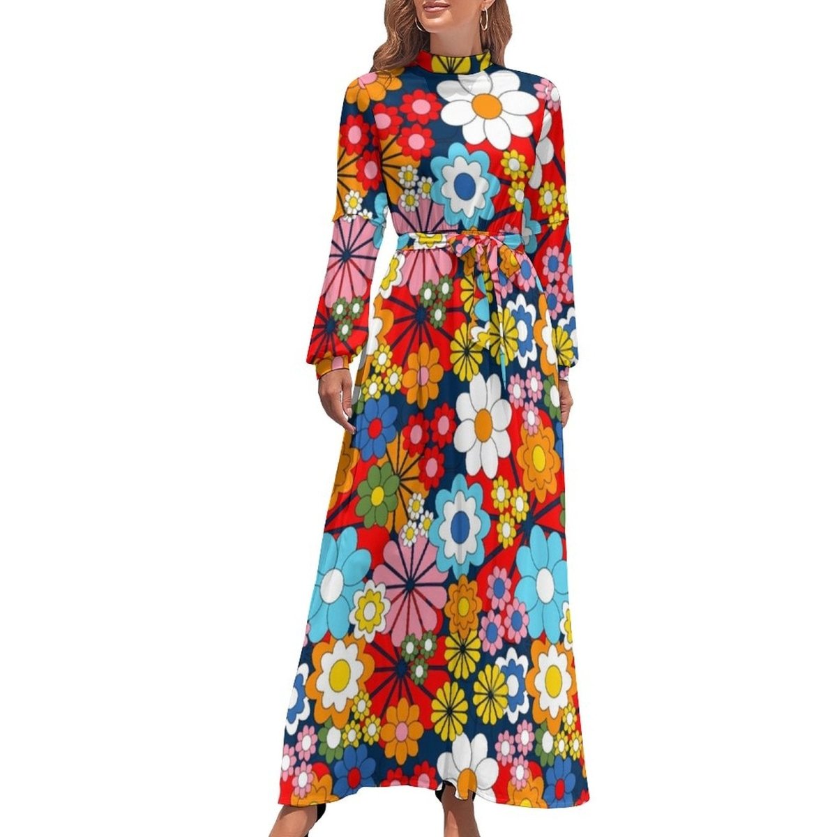 Květinové Šaty Ze 70. Let