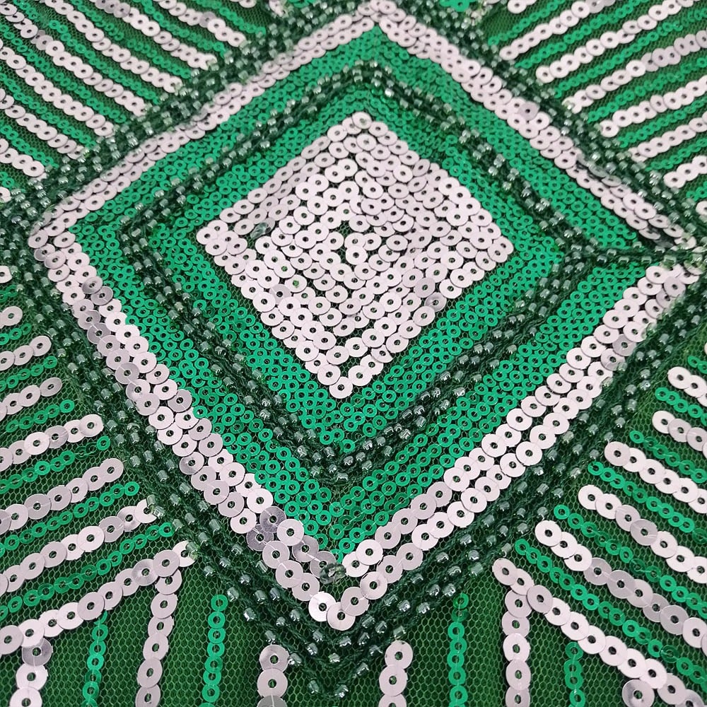 Zelené Krátké Šaty Gatsby