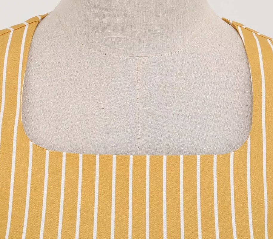 Žluté Retro Šaty Z 50. Let