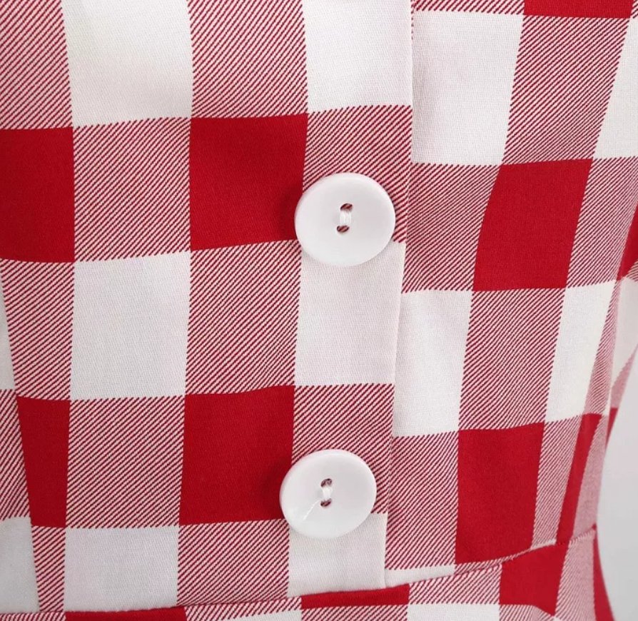 Červené Retro Šaty Z 50. Let