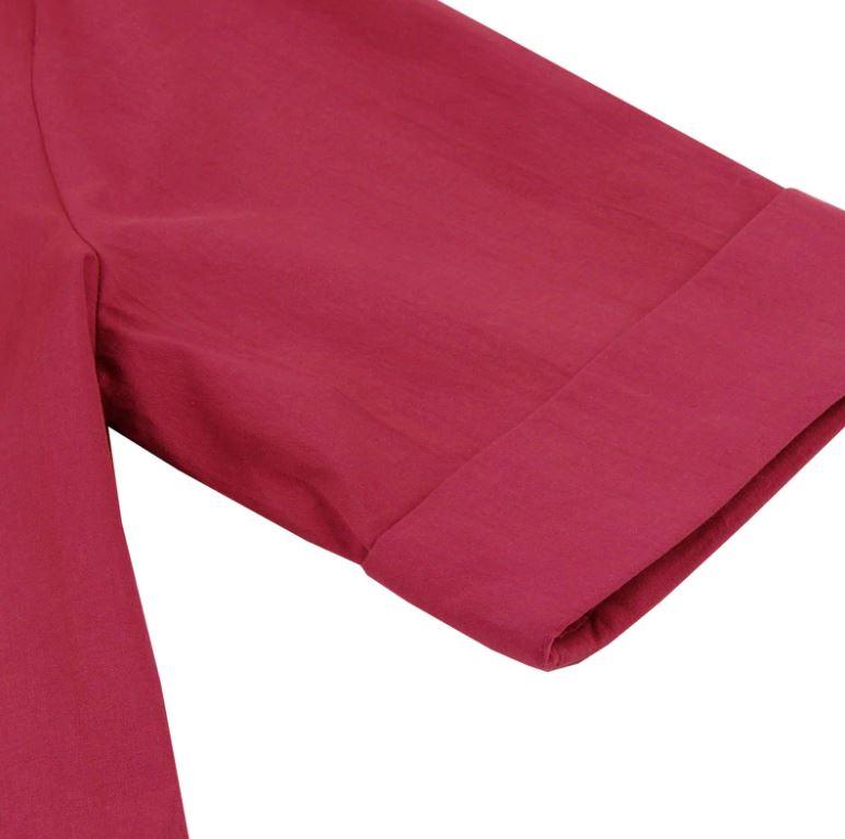 Retro Šaty 60. Let Burgundsko