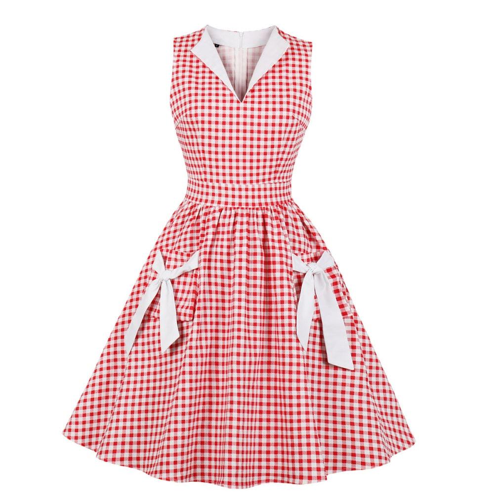 Šaty Rockabilly Gingham