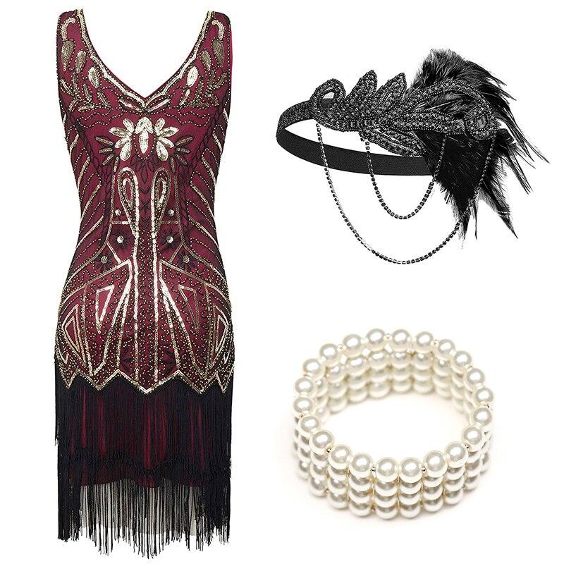 Červené Večerní Šaty Z 20. Let