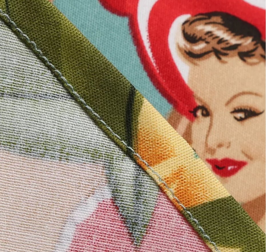 Šaty Ve Stylu Vintage Patchwork 50. Let