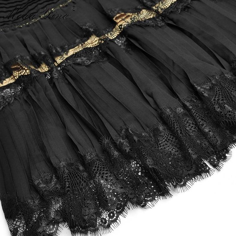 Černé Šaty Ve Stylu New Yorku 40. Let