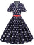 Dámské Šaty Ve Stylu 60. Let Royal Blue