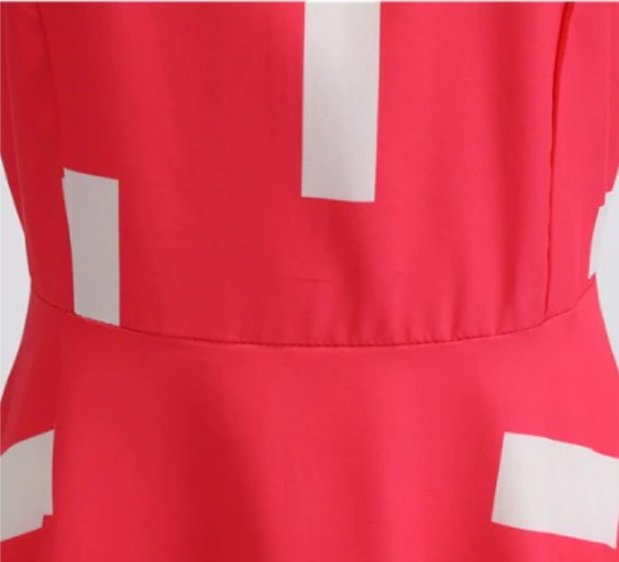 Vintage Trapézové Šaty S Krajkovým Límcem