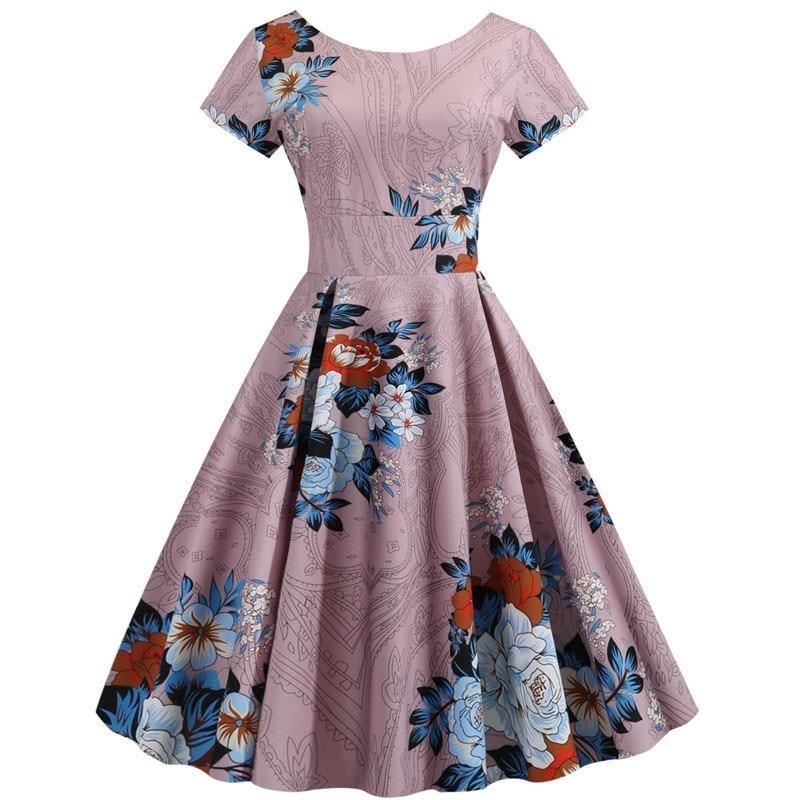 Vintage Elegantní Tunikové Šaty