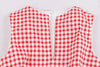 Vintage Gingham Kapsy Na Šaty