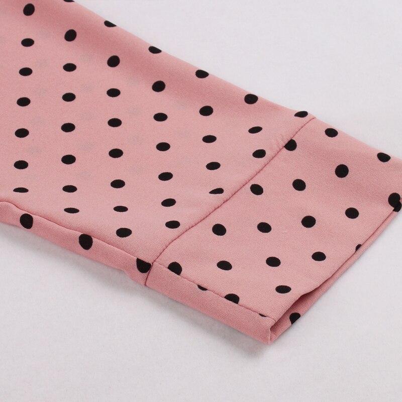 Vintage Šaty S Dlouhým Rukávem Z 50. Let