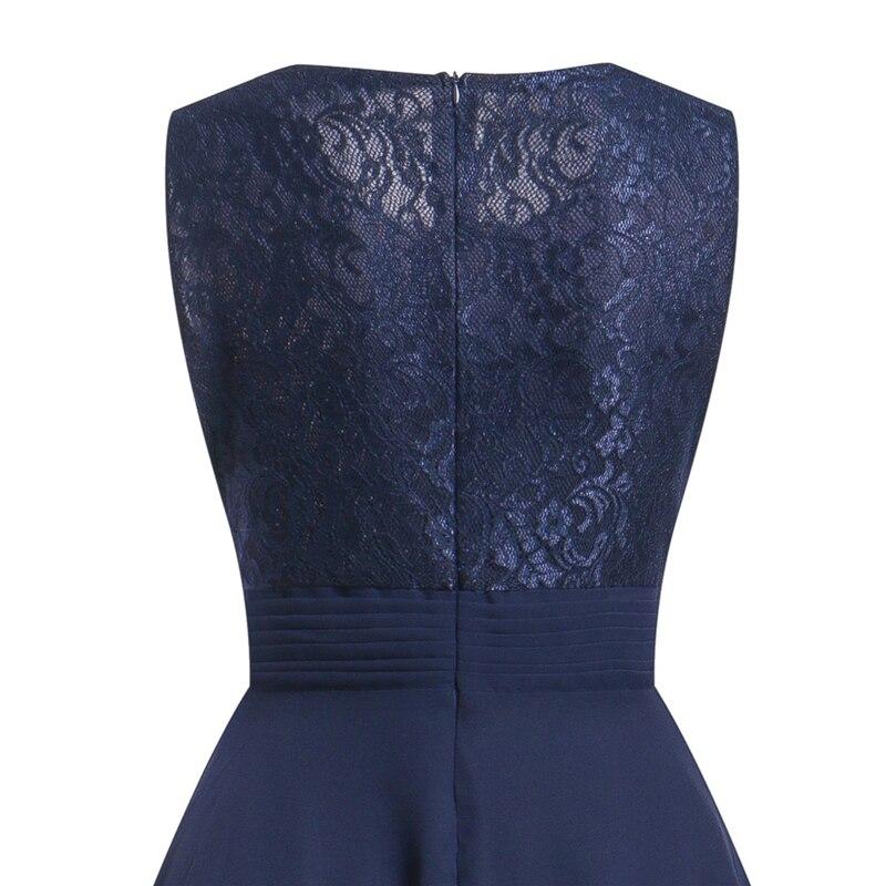 Vintage 50. Večerní Šaty Navy