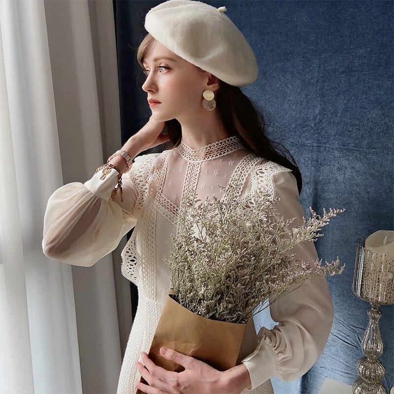 Vintage Béžové Šaty Z 30. Let