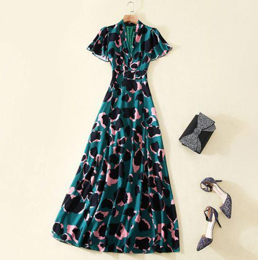 Vintage Bavlněné Šaty Ze 40. Let