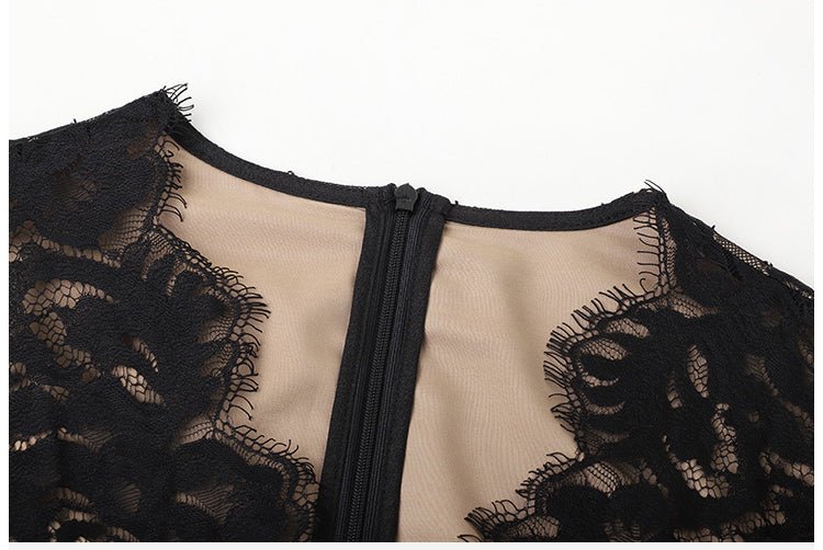 Vintage Značkové Šaty 40. Let Černé