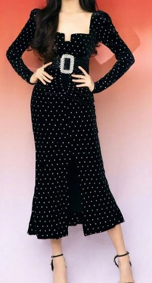 Vintage Okouzlující Šaty Ze 40. Let